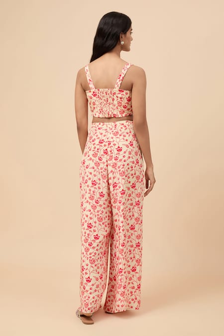Essay By Sumedha Agrawal Printed Top & Pant Set 