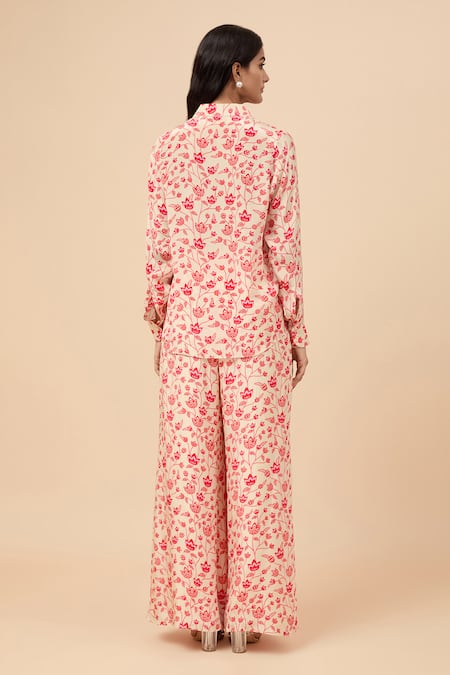 Essay By Sumedha Agrawal Floral Print Shirt & Pant Set 
