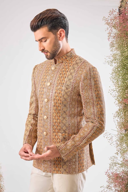 Kasbah Zari Work Bandhgala 