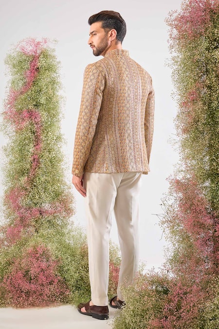 Kasbah Zari Work Bandhgala 