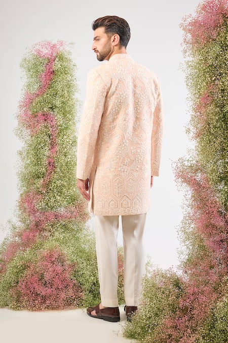 Kasbah Hand Embroidered Sherwani 