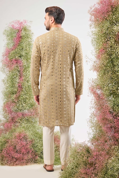 Kasbah Sequin Embellished Georgette Kurta 