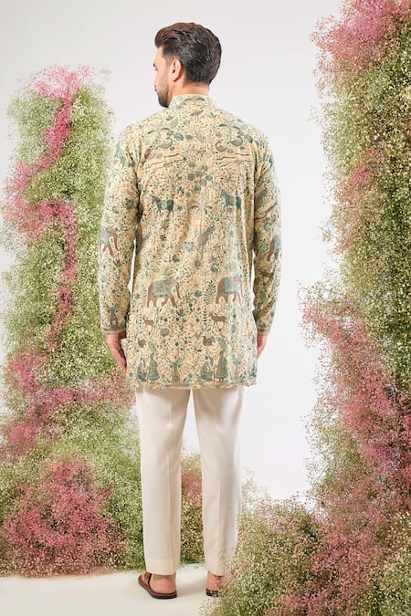 Kasbah Kashmiri Embroidered Short Kurta I 