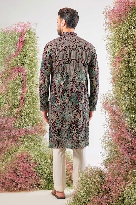 Kasbah Floral Embroidered Kurta 