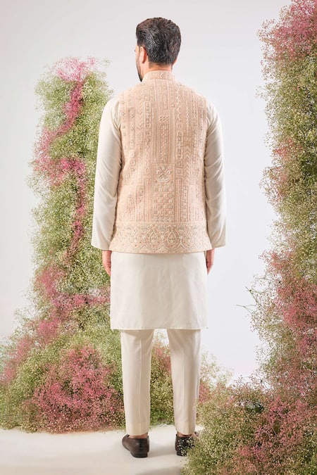 Kasbah Hand Work Nehru Jacket  