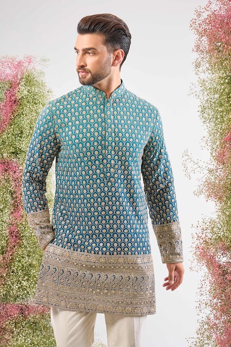 Kasbah Ombre Embroidered Kurta 