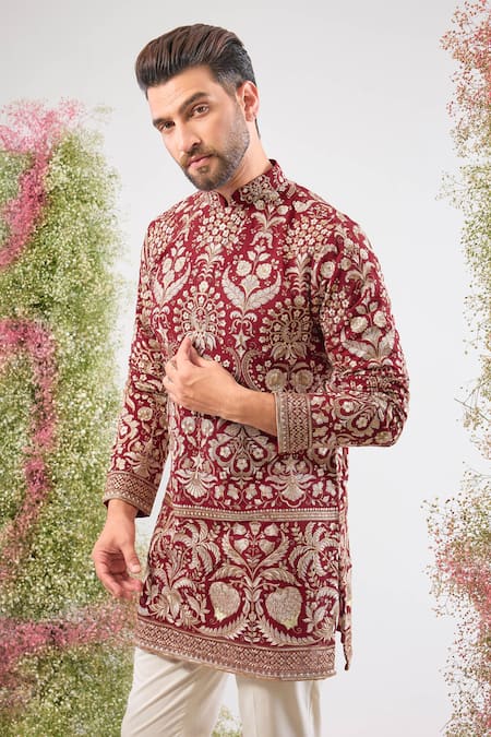 Kasbah Floral Embroidered Kurta 