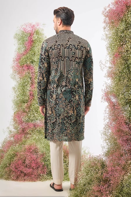 Kasbah Floral Embroidered Kurta  