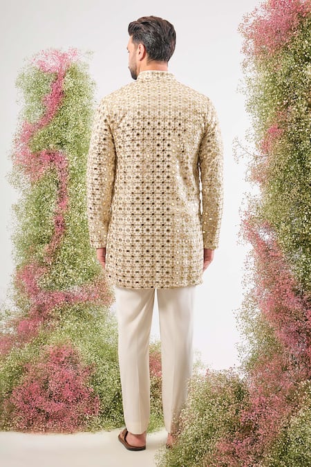 Kasbah Mirror Work Georgette Kurta 