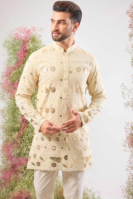 Kasbah Butti Embroidered Kurta 