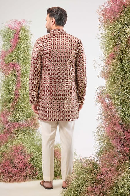 Kasbah Mirror Zari Work Kurta 