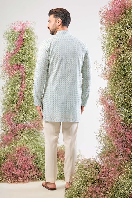 Kasbah Chikankari Short Georgette Kurta 