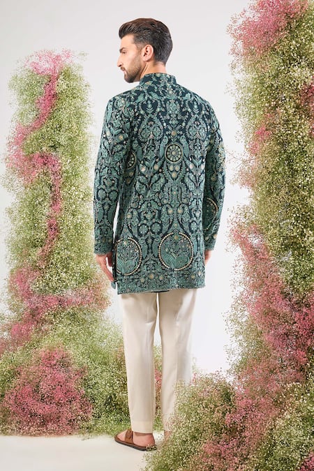 Kasbah Thread Work Georgette Kurta 