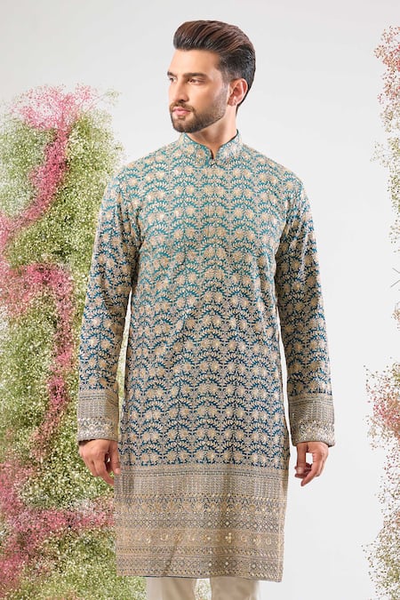 Kasbah Ombre Shaded Georgette Kurta  