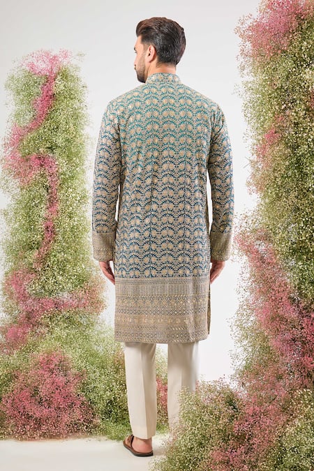 Kasbah Ombre Shaded Georgette Kurta  
