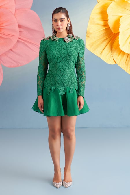 Parul And Preyanka Jade Portia Dress 