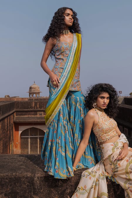Punit Balana Noor Printed Gharara Set 