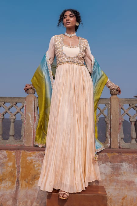 Punit Balana Buttercup Anarkali Koti Set