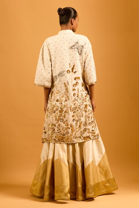 Siddartha Tytler Colorblock Lehenga 