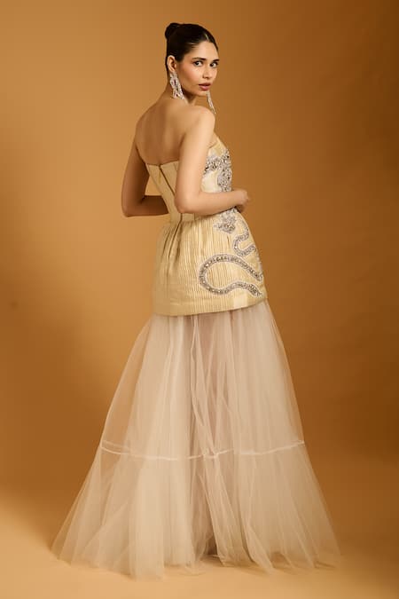 Siddartha Tytler Embellished Skirt 