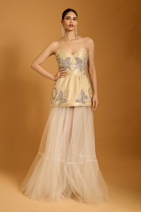 Siddartha Tytler Embellished Skirt 