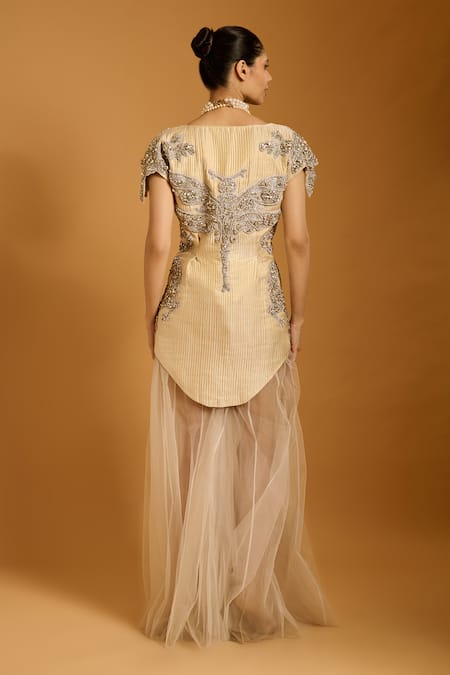 Siddartha Tytler Trifecta Quilted Pattern Jacket 