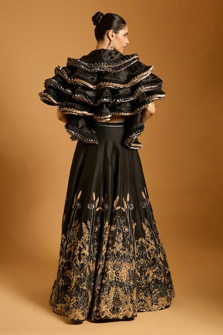 Siddartha Tytler Farmstead Embroidered Lehenga 