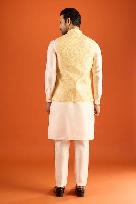 Arihant Rai Sinha Embroidered Nehru Jacket 