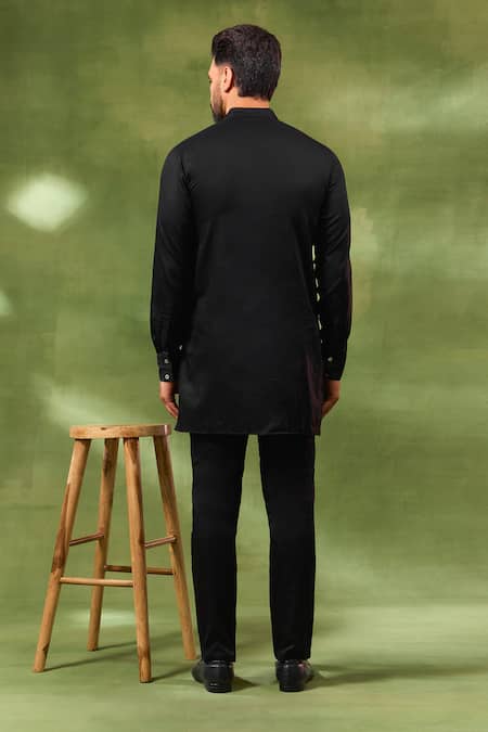 Spring Break Embroidered Jacket & Kurta Set 