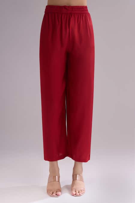 Samyukta Singhania Red Chinon, Silk, Shantoon, Chiffon Gota Patti, Zari, Bandhani Print Kurta Set at Aza Fashions Samyukta Singhania_Red Chinon, Silk, Shantoon, Chiffon Gota Patti, Zari, Bandhani Print Kurta Set _at_Aza_Fashions