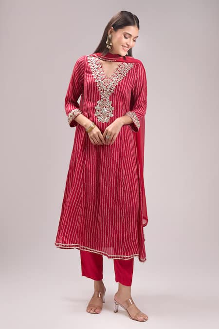 Samyukta Singhania Bandhani Print Kurta Set