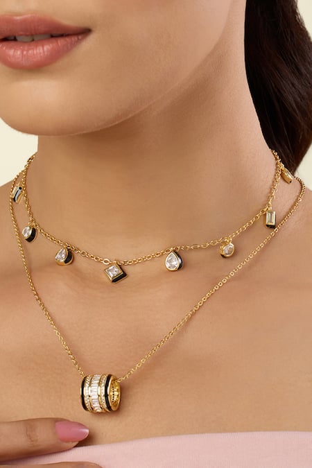 Isharya Midnight Muse Necklace - 2 Pcs 