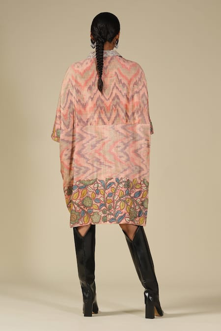 LATHA PUTTANNA Hand Painted Kalamkari Jacket 