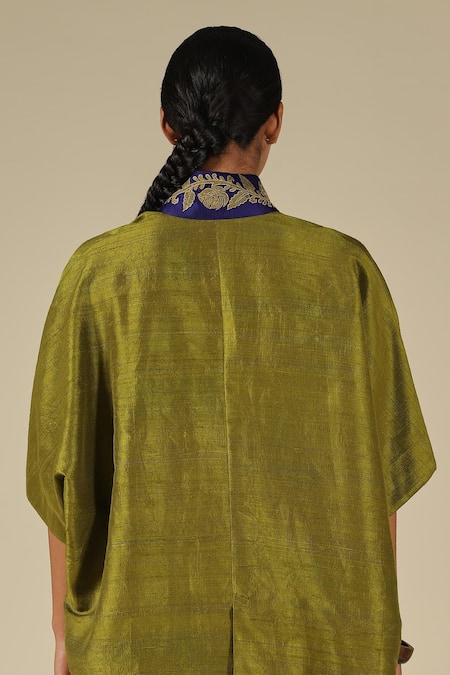 LATHA PUTTANNA Thread Embroidered Top 