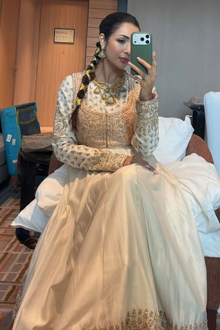 Sheetal Batra Noor Dabka Zardozi Embroidered Anarkali Set 