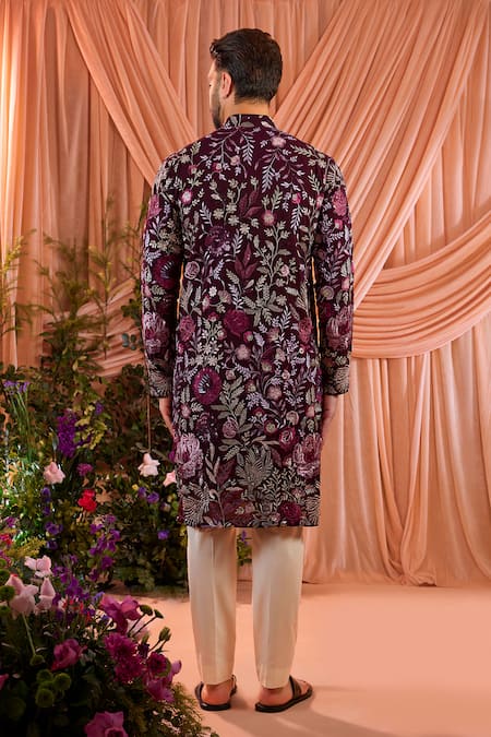 Kasbah Floral Embroidered Kurta  