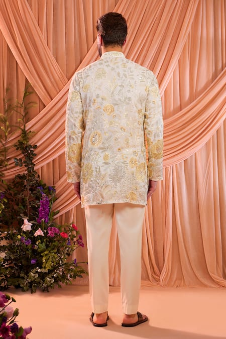 Kasbah Floral Embroidered Kurta 