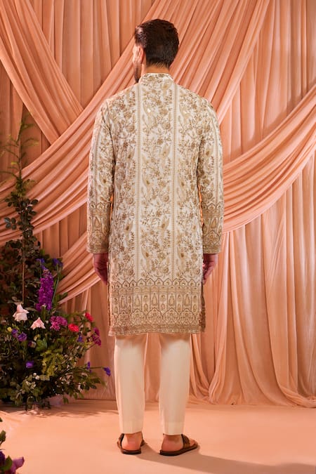 Kasbah Chikankari Georgette Kurta 