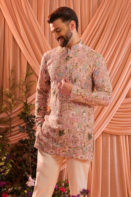Kasbah Floral Pattern Short Kurta 