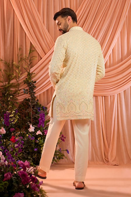 Kasbah Embroidered Georgette Kurta 