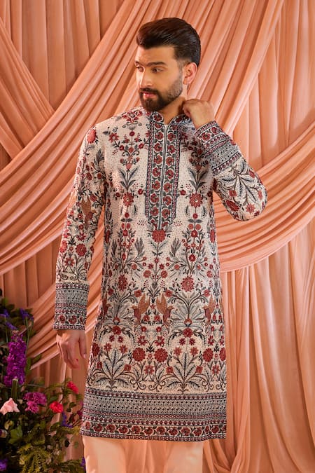 Kasbah Floral Pattern Kurta 