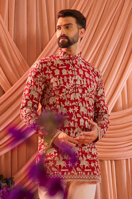 Kasbah Embroidered Georgette Kurta 