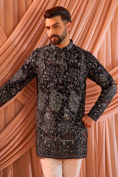 Kasbah Sequin Embroidered Kurta 