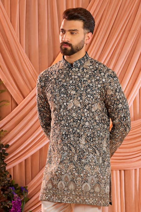 Kasbah Animal & Floral Pattern Kurta 