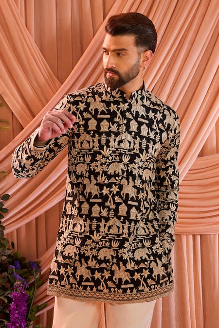 Kasbah Embroidered Georgette Kurta 