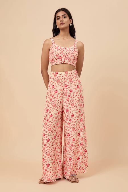 Essay By Sumedha Agrawal Printed Top & Pant Set 