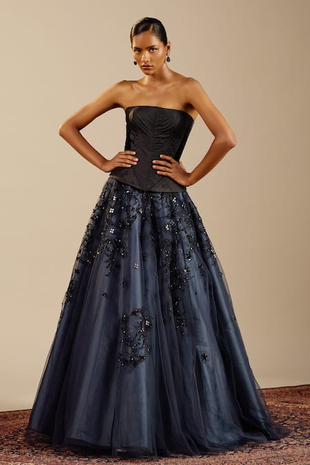 Cedar & Pine Elena Corset & Embroidered Skirt Set