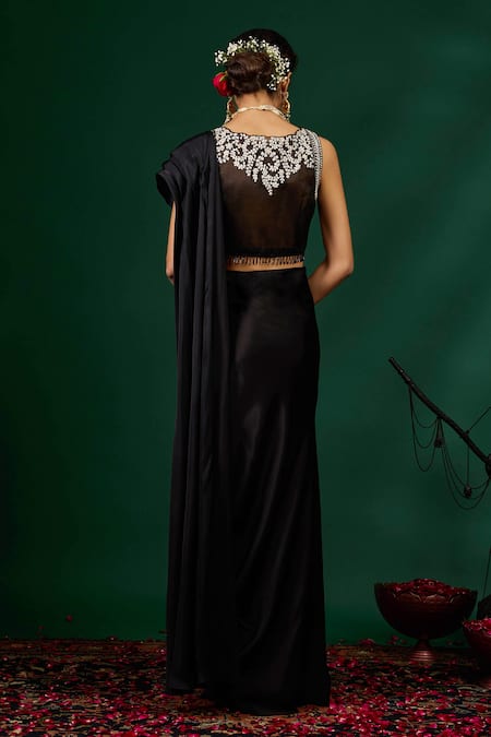 Omana By Ranjana Bothra Ashley Draped Saree With Blouse 