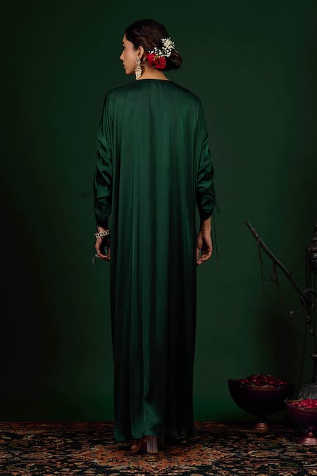 Omana By Ranjana Bothra Mehnoor Embroidered Kaftan 