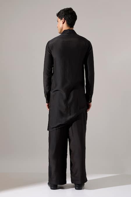 Son Of A Noble Snob Theon Asymmetric Kurta Set 
